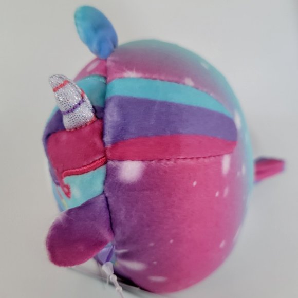 KIMIA Squishmallow - The Galaxy Unicorn with Glasses, 5" very round, NWT - Picture 4 of 6